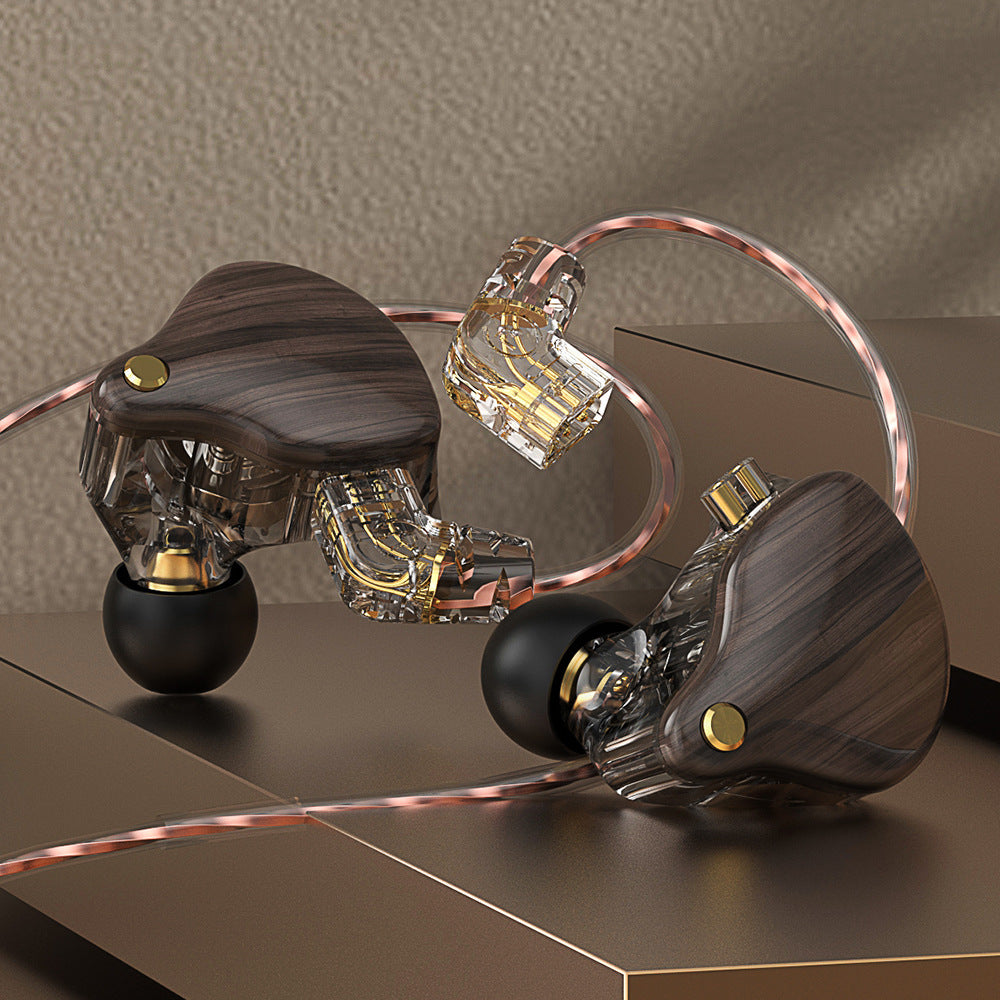Sports Music Earphones With Microphone Cable